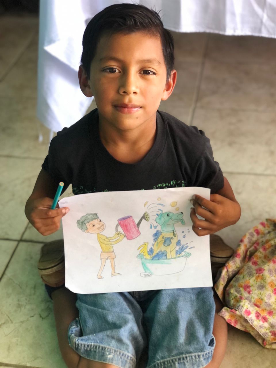 Child-showing-picture-#5