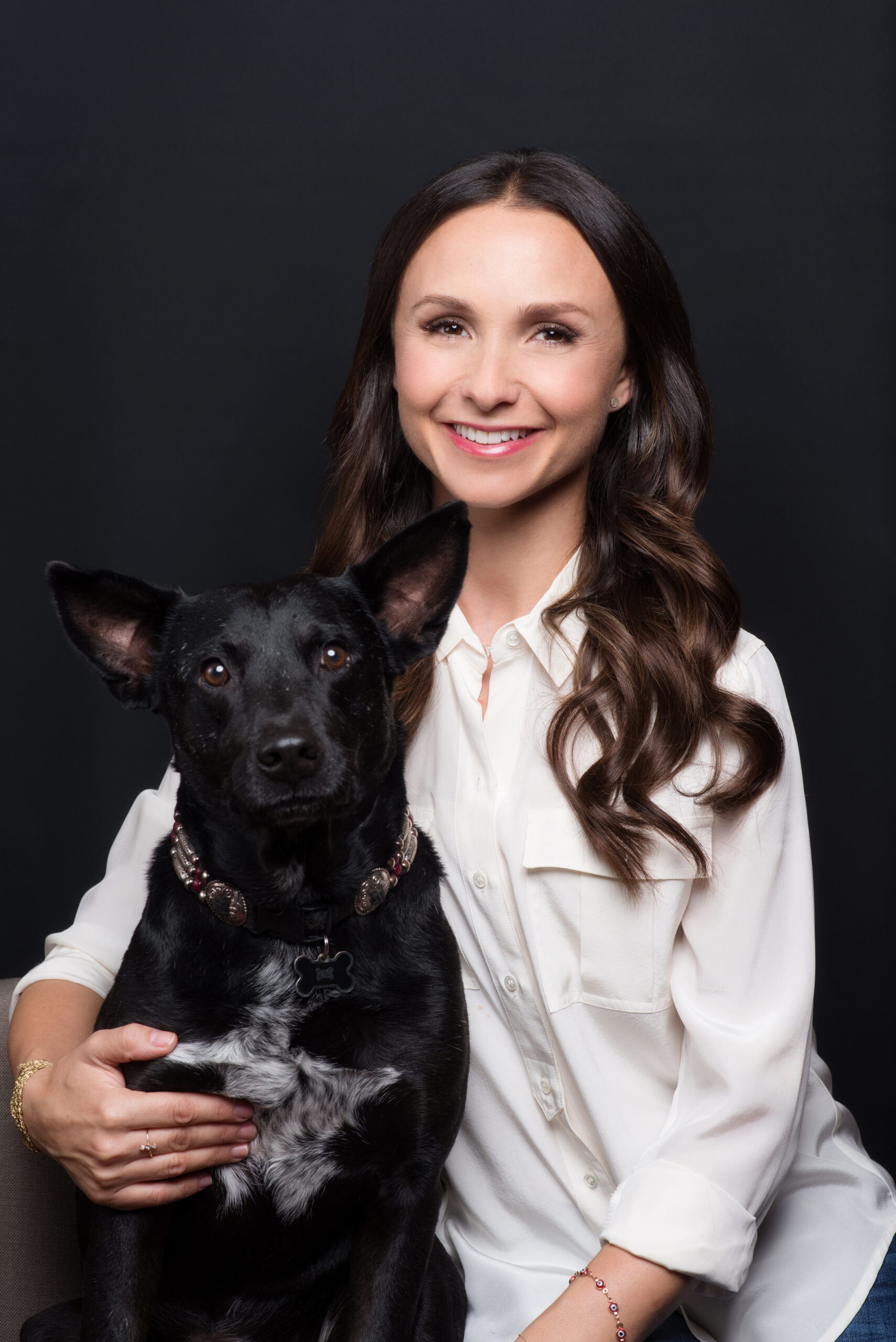 Georgina Bloomberg with Rocky