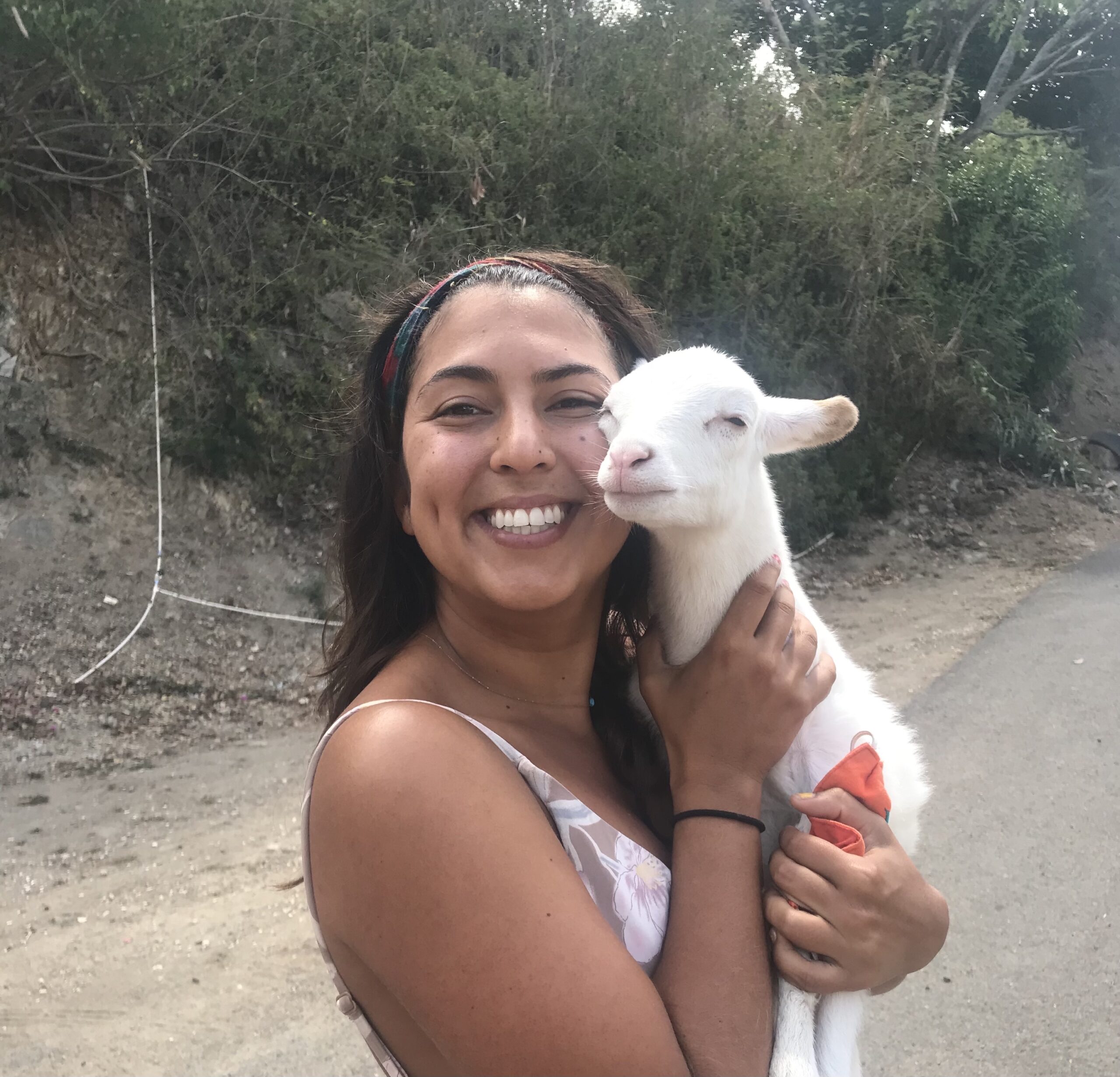 Kris-with-goat-photo