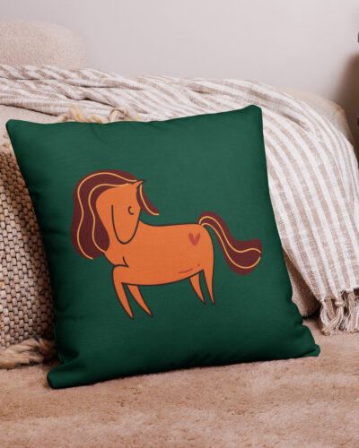 Global StraysHorse Pillow