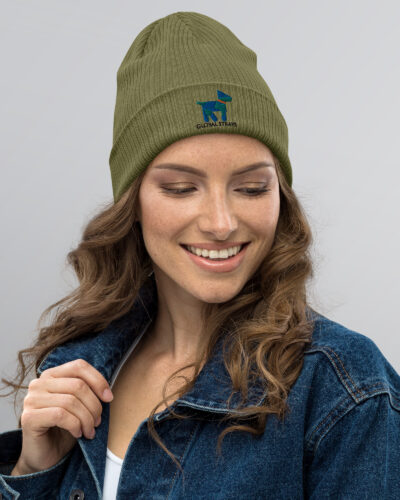 Organic ribbed beanie
