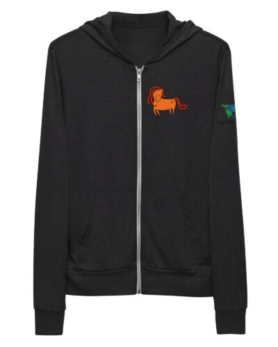 Horse Unisex zip hoodie