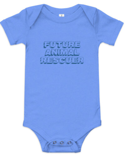 Baby Future Animal Rescuer short sleeve one piece