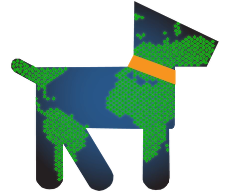 Global Strays symbol logo.