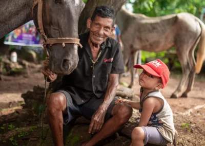 Working horse in Nicaragua.